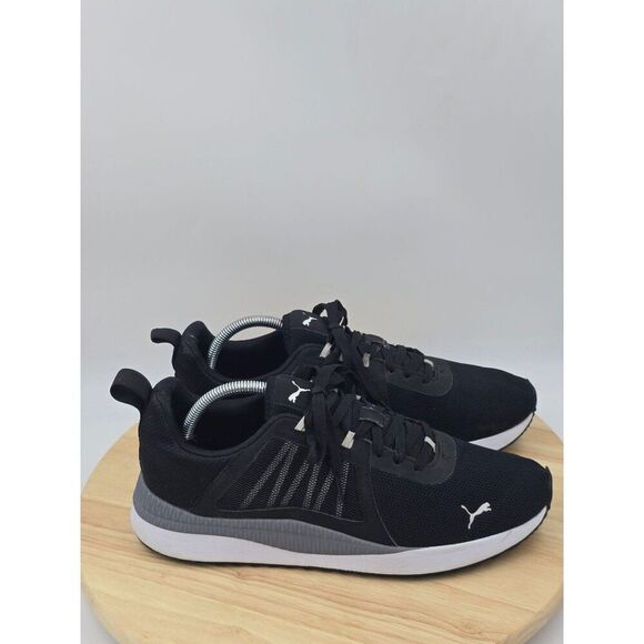 Puma Mens Pacer Net Cage 374322-01 Black Casual  Running Gym Shoes  Size 9.5 - Picture 1 of 11